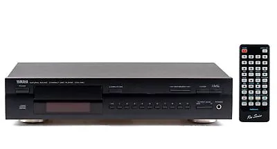 Yamaha CDX-480 CD Player Black + Remote / Maintained 1 Year Warranty [1] • £100.47
