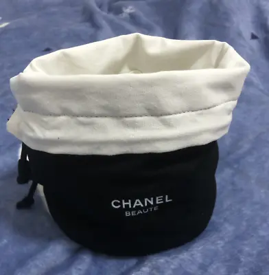 £27.65 • Buy Chanel Beauty Drawstring Cosmetic Bag Clutch Brushes Pouch Gifts Genuine