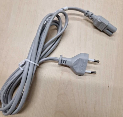 £3.25 • Buy EU Power Cable Figure 8 Lead 2m Euro European Plug C7 2 Pin AC Mains By HP 