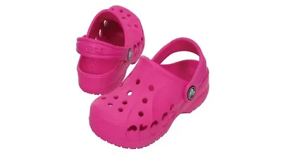 £19.99 • Buy Crocs Baya Clog Kids Neon Magenta Infant UK 10