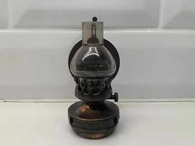 Vintage Die Cast Metal Pencil Sharpener -Antique Oil Lamp With Plastic Globe • $5.99