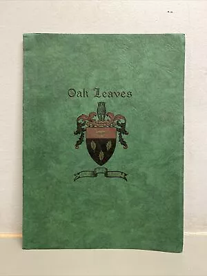 Oak Leaves - Oak Grove School 1942 Vassalboro ME • $6