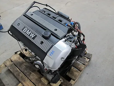 🥇01-02 BMW E46 330i 330Ci 3.0L M54 M54B30 COMPLETE ENGINE MOTOR 139k VIDEO • $2250.39