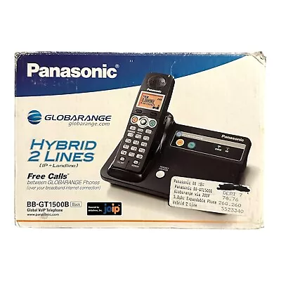 Panasonic BB-GT1500B Hybrid 2 Lines Global VoIp Telephone • $49.99