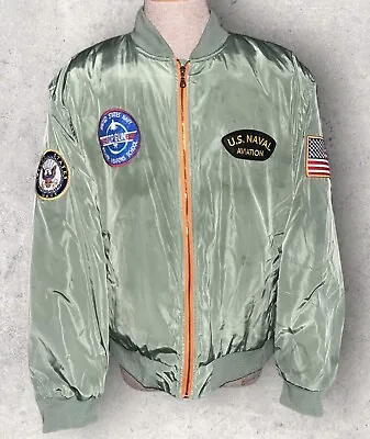 Top Gun Maverick Flight Jacket Men's Size XL Spirit Everyday Cosplay • $9.95