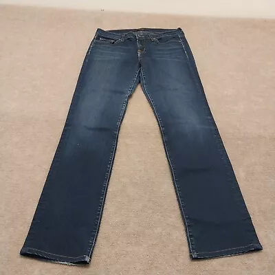 J Brand Womens Size 30 Blue Denim Straight Cigarette Leg Jeans  • $18.88