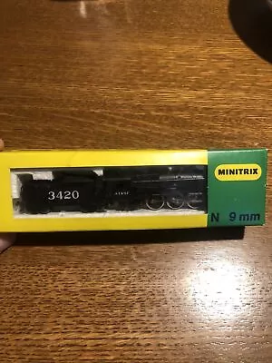 Minitrix N Scale Train Locomotive & Tender Car 3420 9mm 2990 W Original Box • $49.99