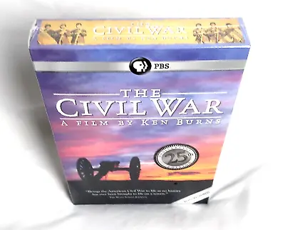 $22 • Buy THE CIVIL WAR A Film By Ken Burns Anniversary Edition DVD Set New Region 1
