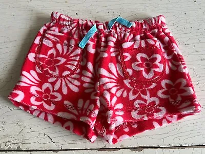 Toddler Girl's MINI BODEN Size 2 Coral/White Terry Shorts • $9.99