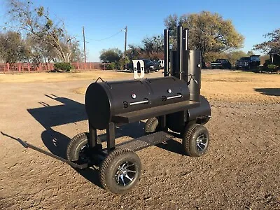 NEW Reverse Flow Custom Patio BBQ Pit Smoker Charcoal Grill • $4295