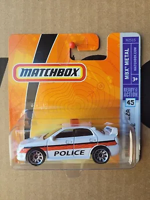 Matchbox 2007 - Subaru Impreza Wrx Police [white] Near Mint Vhtf Card Good  • $39.95