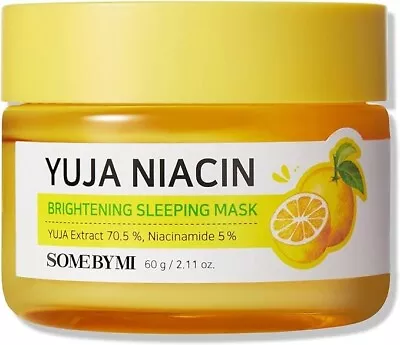 [ SOME BY MI ] Yuja Niacin Brightening Sleeping Mask 60 G (2.11 Oz) US Seller • $16.99