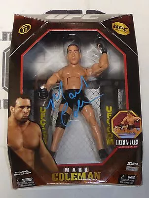 Mark Coleman Signed UFC 11 Jakks Pacific Action Figure PSA/DNA COA Autograph 12 • $79.99