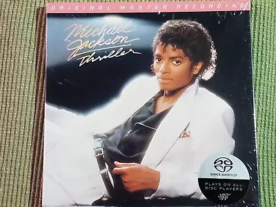 Michael Jackson Thriller Original Master Recording Sacd 9 Track Cd New Sealed • $39.99