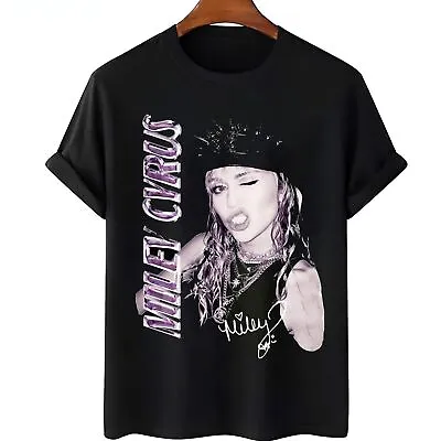 New Miley Cyrus Shirt Popular Black All Size Shirt • $16.14