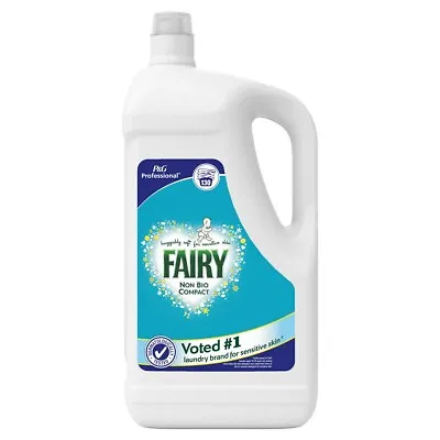 Fairy Non Bio Laundry Detergent Liquid - 4.55L 130 Wash Sensitive Skin Same Day • £24.99