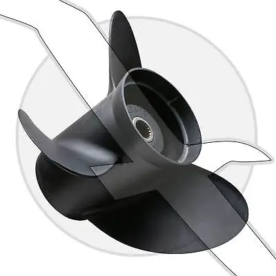 OMC Cobra SX Volvo Penta 14-1/2 X 19 Pitch Stainless Steel Propeller 3850308 • $367.49