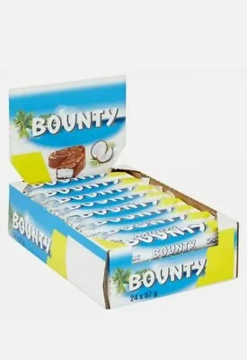 £19.49 • Buy Bounty Milk Chocolate Case Of 57g ( Pack Of 24) FULL BOX
