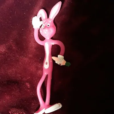 $39.99 • Buy Warner Bros 5  BUGS BUNNY Pink Rubber Flexible Figure VHTF