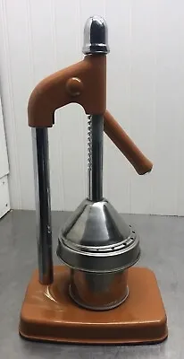 Vintage/Retro Manual Orange Countertop Juice Press • $22.99