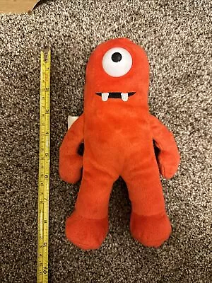 Vintage Yo Gabba Gabba Muno 9” Plush! Spin Master Wild Brain Muno • $12