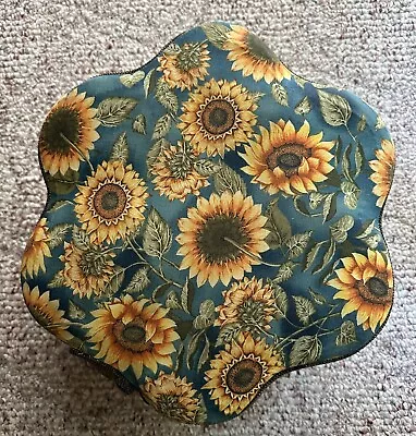 Vintage Sunflower Hassock  • $19.99