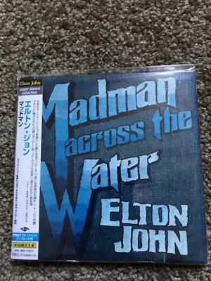 Elton John - Madman Across The Water - CD - Mini-LP Japanese Gatefold Sleeve OBI • $9.99