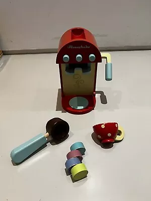 Le Toy Van - Honeybake Wooden  Cafe Machine Set • £9