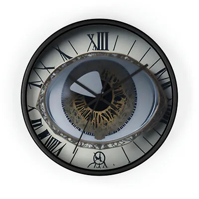 Steampunk Eyes Analog Wall Clock Design 3/4 • $40.35