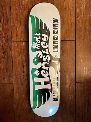Rare! Vintage Black Label Matt Hensley Skateboard Deck Limited Edition • $160