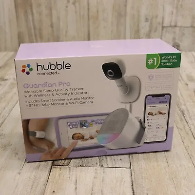 Hubble Connected Guardian Pro 5  HD Digital Baby Monitor Audio Wifi Camera • $199.99