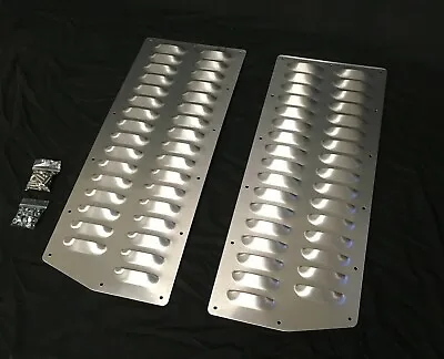 Bolt-on Hood Louver Panel Set - Cooling Vent Aluminum Rock Crawler Mud Truck  • $100