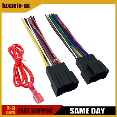 $11.99 • Buy For Chevy Silverado 1500 2500 3500 2007-Up Radio Stereo Wiring Harness Adapter