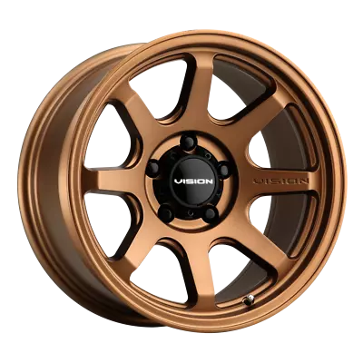 1 New  Bronze Vision  Flow 17x9 8-170  (100435) • $165