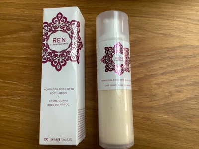 £14.55 • Buy REN Moroccan Rose Otto Body Lotion 200ml New Unopened In Box