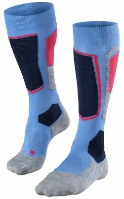 Falke Womens Skiing 2 Knee High Socks - Blue Note • £33.95