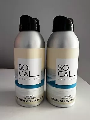 Men’s Hollister So Cal Body Spray 2 X 143ml New. • £28