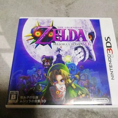 USED The Legend Of Zelda Majora's Mask 3D Nintendo 3DS JAPAN • $65.77