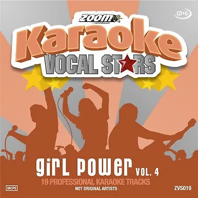 £1.50 • Buy Zoom Karaoke Vocal Stars Series Volume 19 CD+G - Girl Power (Vol.4)