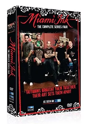 Miami Ink - Season Four [DVD] - DVD  SEVG The Cheap Fast Free Post • £3.49