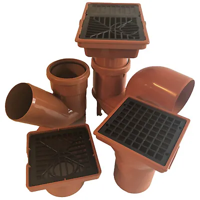 Underground Drainage 110mm Fittings (Bends Traps Inspection Chambers) • £6.38