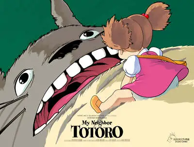 My Neighbor Totoro By Joshua Budich Ltd Edition X/150 Print Poster Mondo MINT • $85