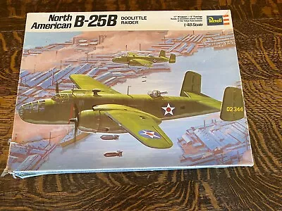 Vintage Revell B-25B Doolittle Raider Model Airplane W/bonus Monogram Huey  • $10.95