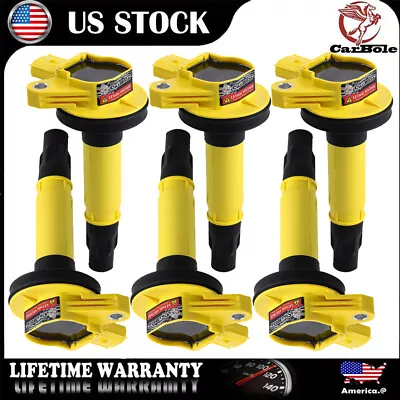 6Pack Ignition Coils For 2015-2018 Ford Transit-150 2011-2016 Ford Mustang 3.7L • $72.59
