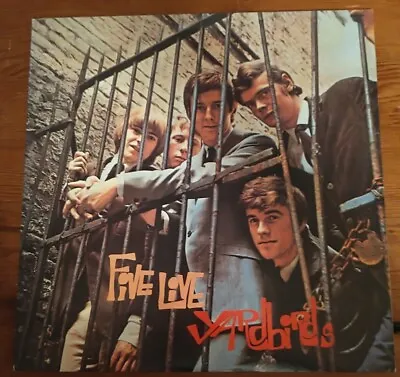 The Yardbirds - Five Live Yardbirds Vinyl LP NM Japan • $39.99