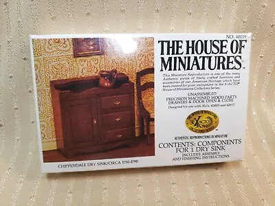 Miniature Dollhouse Chippendale Dry Sink Kit No. 40019 • $5.99