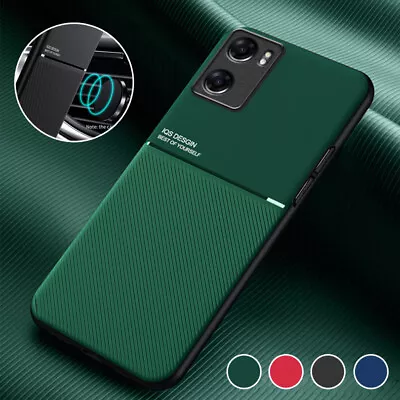 $6.86 • Buy For Oppo A57 A54 A53 A74 A17 Find X2 X3 X5 Shockproof Leather Hybrid Matte Case