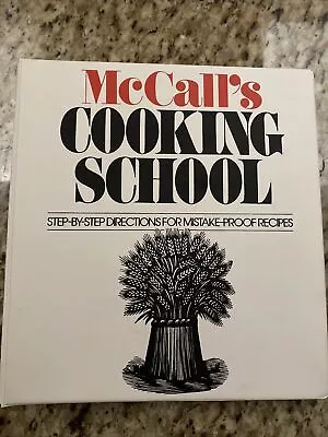McCalls Cooking School Step By Step Cookbook 1986 Complete Binder Illustrations • $11