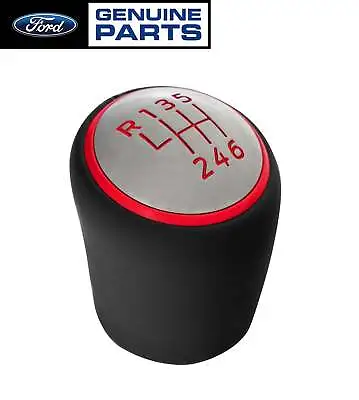 2015-2020 Mustang Shelby GT350 Genuine Ford 6 Speed Shifter Shift Knob Red Trim • $104.95