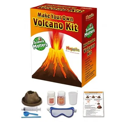 £12.79 • Buy Make Your Own Volcano Explosion Kit - Science Learning Experiments For Children